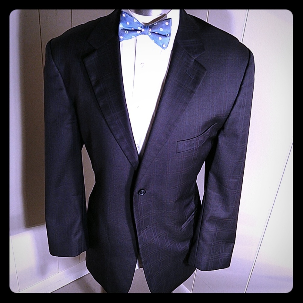 Pavone Zignone Midnight Blue Windowpane